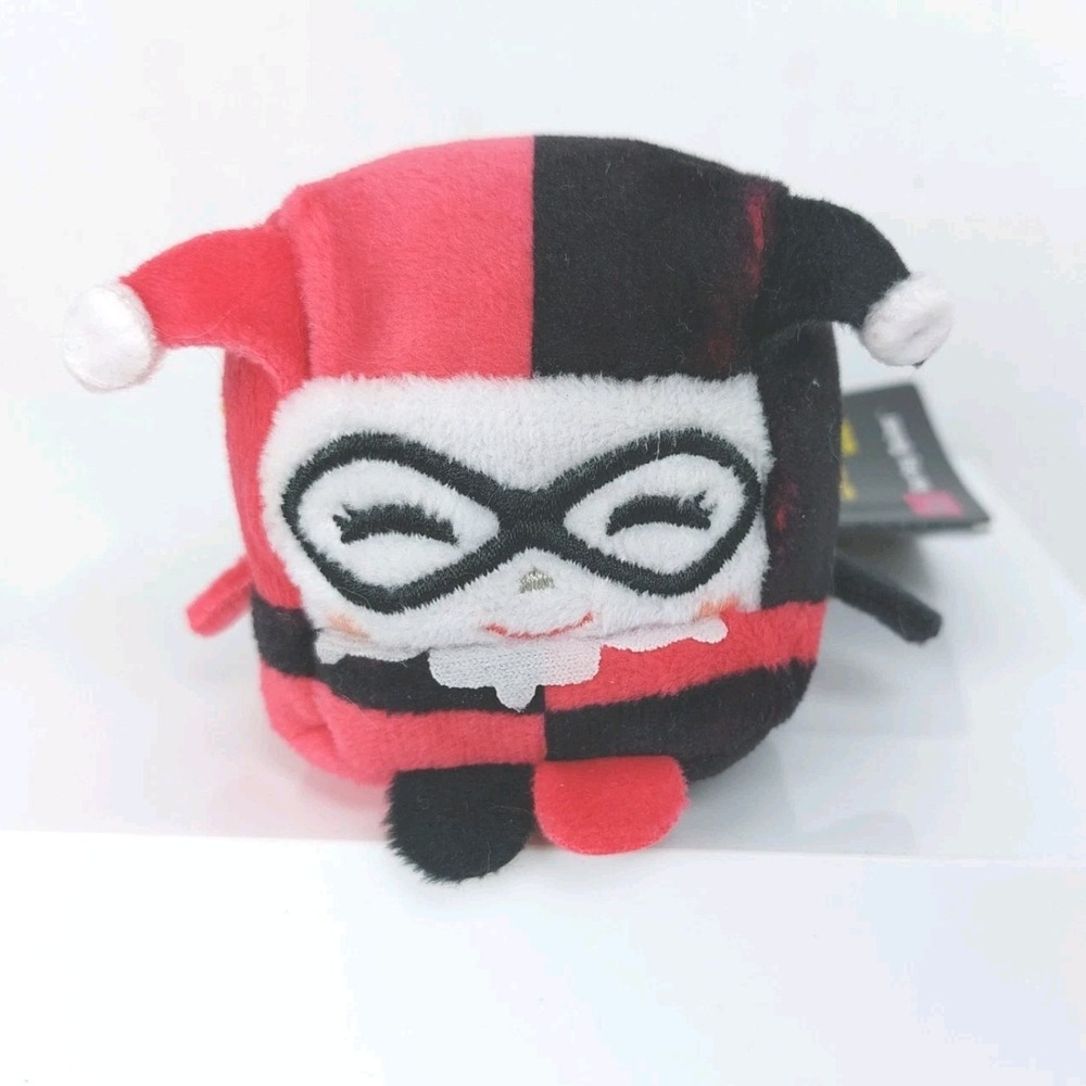 Kawaii Cubes Series 1 Harley Quinn Plush Toy‎ 2016 Wish Factory DC Comics 2.5"